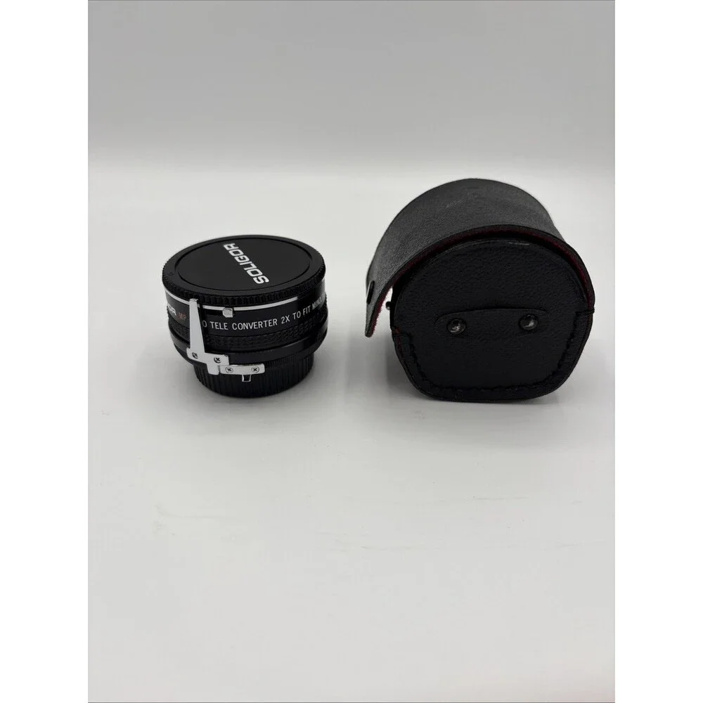 Soligor Auto Tele Converter Lens 2X To Fit Minolta With Case